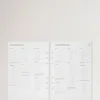 2025 Planer-Tagebucheinlage Weißes Papier Herren