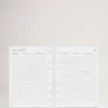 2026 Agenda-Tagebucheinlage, weißes Papier, für Frauen 2026 Agenda-Tagebucheinlage, weißes Papier, für Frauen