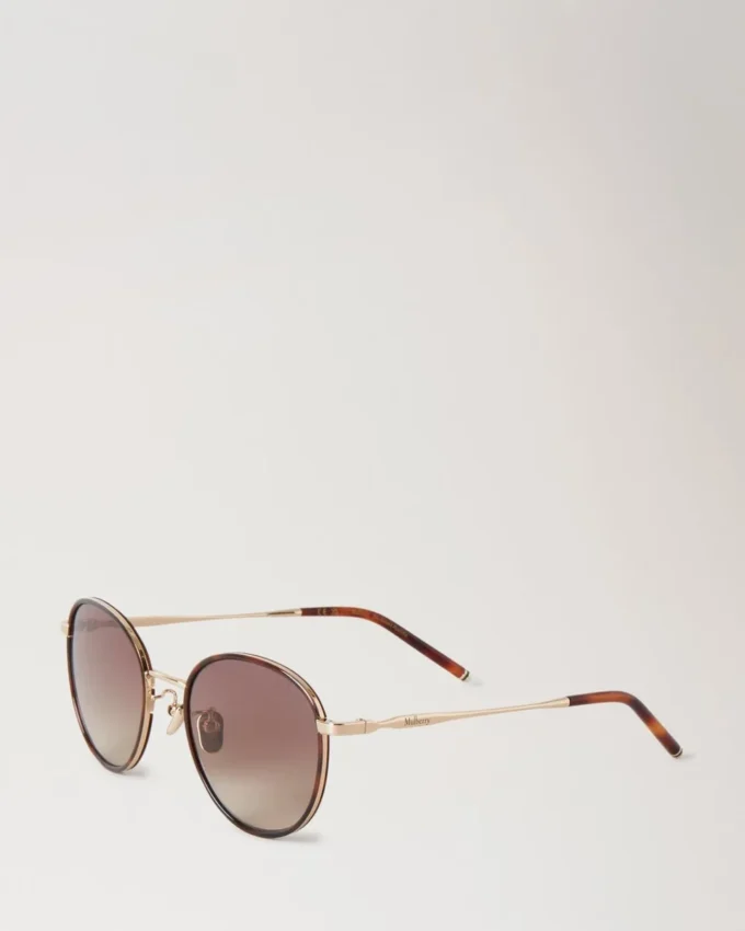 Alfie Sonnenbrille Schildpatt, Materialmix, Herren