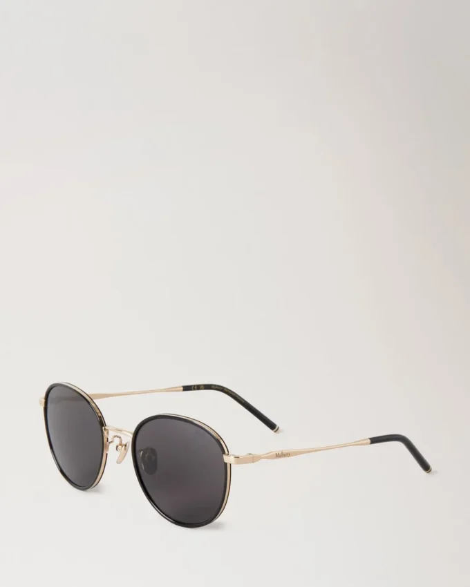 Alfie Sonnenbrille Schwarz Mischmaterial Herren