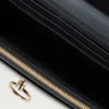 Amberley Clutch Schwarz Glänzend Small Croc Damen
