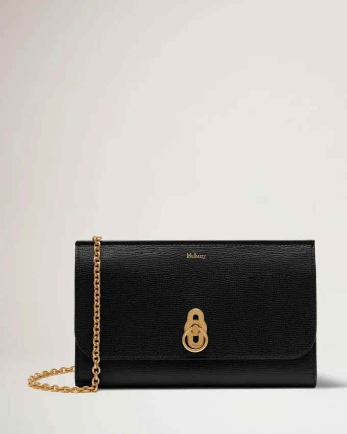 Amberley Clutch Schwarz Klein Classic Grain Damen Amberley Clutch Schwarz Klein Classic Grain Damen