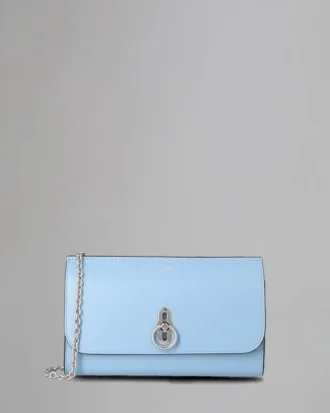Amberley Clutch Secondhand Pale Slate Small Classic Grain