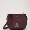 Amberley Satchel Black Cherry Small Classic Grain Amberley Satchel Black Cherry Small Classic Grain