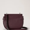 Amberley Satchel Black Cherry Small Classic Grain Amberley Satchel Black Cherry Small Classic Grain