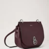 Amberley Satchel Black Cherry Small Classic Grain Amberley Satchel Black Cherry Small Classic Grain