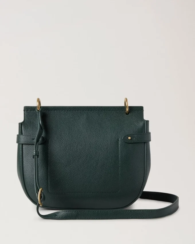 Amberley Satchel Mulberry Green Small Classic Grain Amberley Satchel Mulberry Green Small Classic Grain
