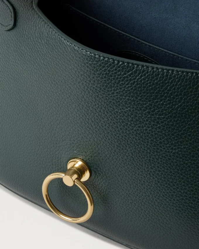 Amberley Satchel Mulberry Green Small Classic Grain Amberley Satchel Mulberry Green Small Classic Grain