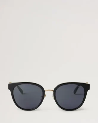 Amberley Sonnenbrille Schwarzes Bio-Acetat & Bio-Nylon Amberley Sonnenbrille Schwarzes Bio-Acetat & Bio-Nylon
