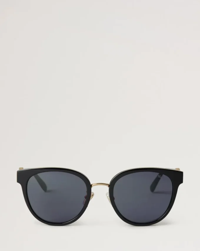 Amberley Sonnenbrille Schwarzes Bio-Acetat & Bio-Nylon