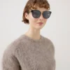 Amberley Sonnenbrille Schwarzes Bio-Acetat & Bio-Nylon