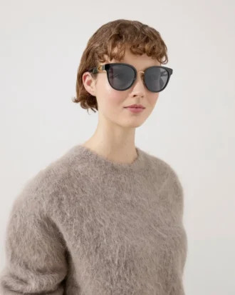 Amberley Sonnenbrille Schwarzes Bio-Acetat & Bio-Nylon Amberley Sonnenbrille Schwarzes Bio-Acetat & Bio-Nylon