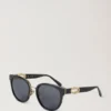 Amberley Sonnenbrille Schwarzes Bio-Acetat & Bio-Nylon