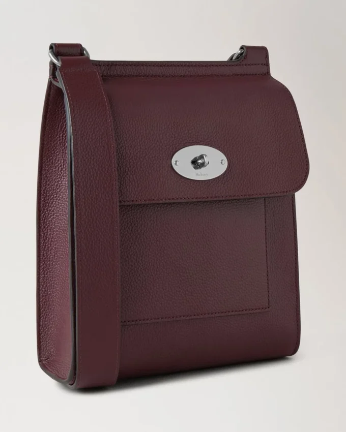 Antony Black Cherry Small Classic Grain Damen
