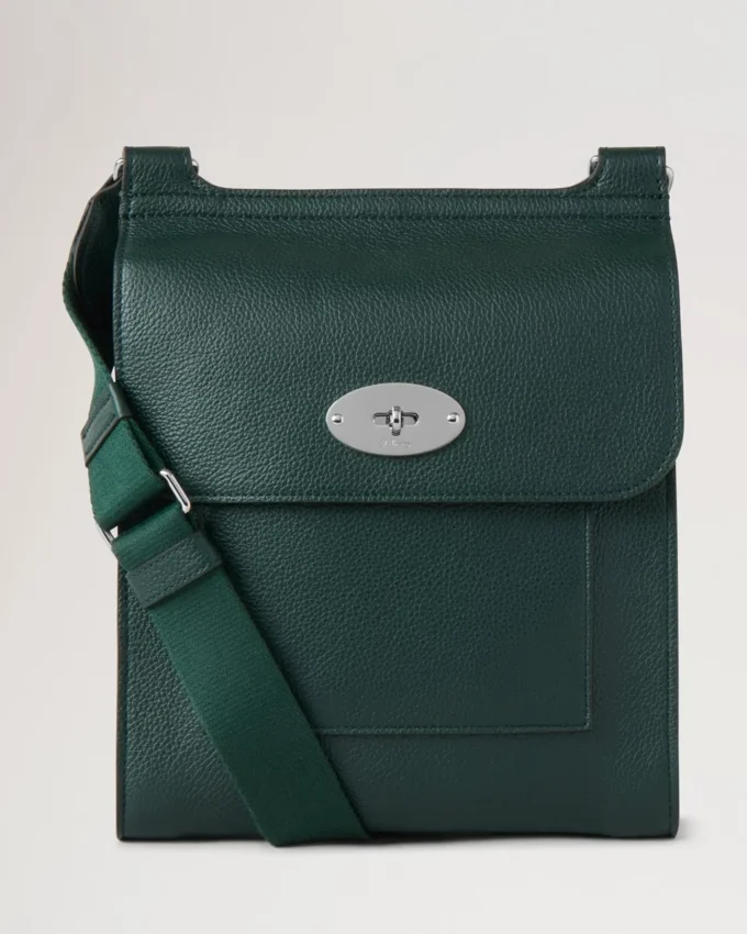 Antony Mulberry Green Small Classic Grain Herren