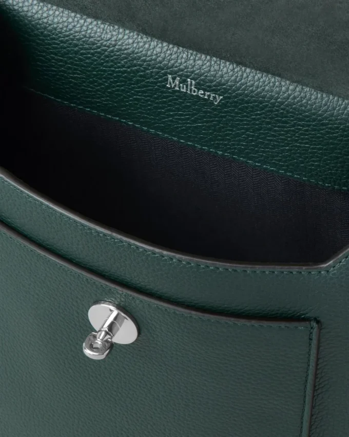 Antony Mulberry Green Small Classic Grain Herren