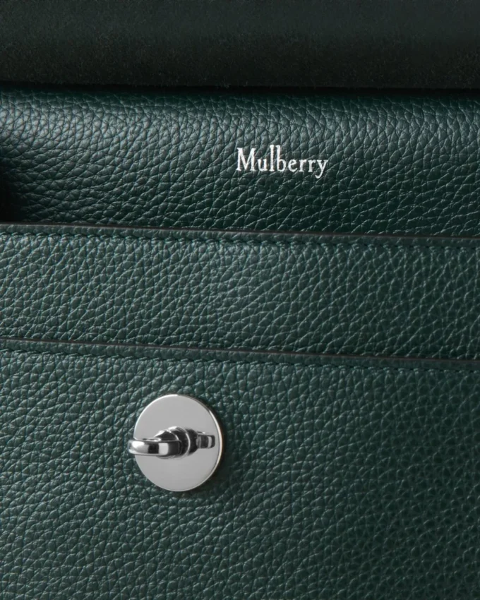 Antony Mulberry Green Small Classic Grain Herren