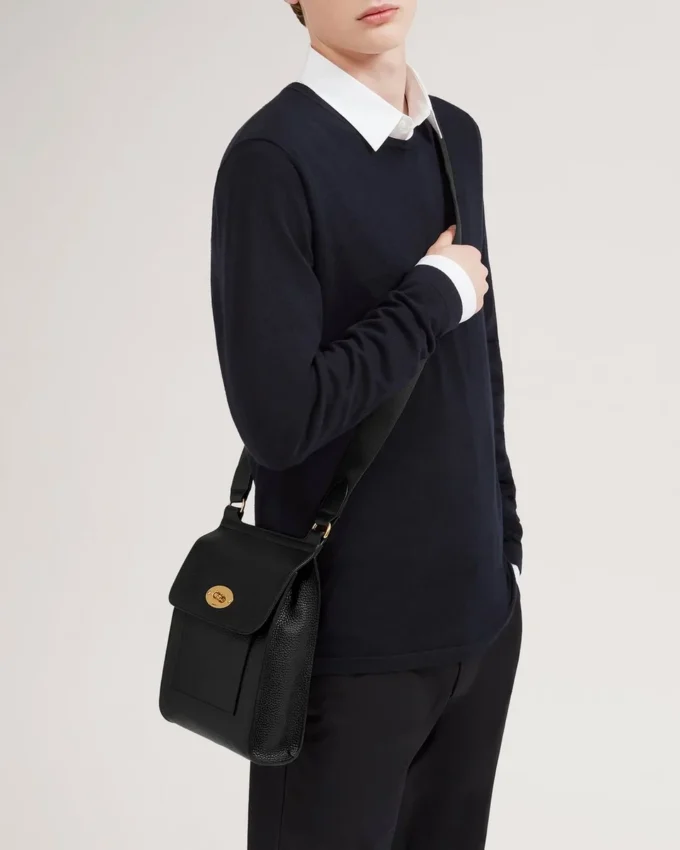 Antony Schwarz Small Classic Grain Herren Antony Schwarz Small Classic Grain Herren