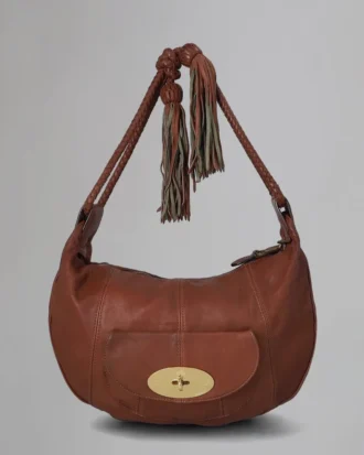 Araline Secondhand-Taschen aus kaffeegewaschenem Nappaleder