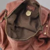 Araline Secondhand-Taschen aus kaffeegewaschenem Nappaleder