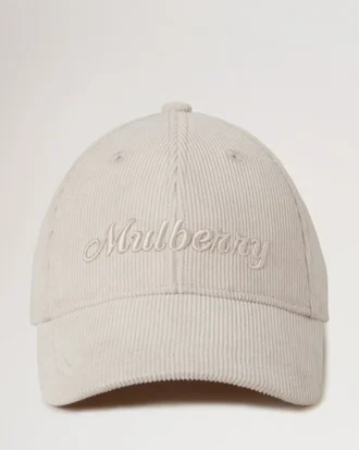 Baseballkappe aus Cord Chalk Cotton Herren Baseballkappe aus Cord Chalk Cotton Herren