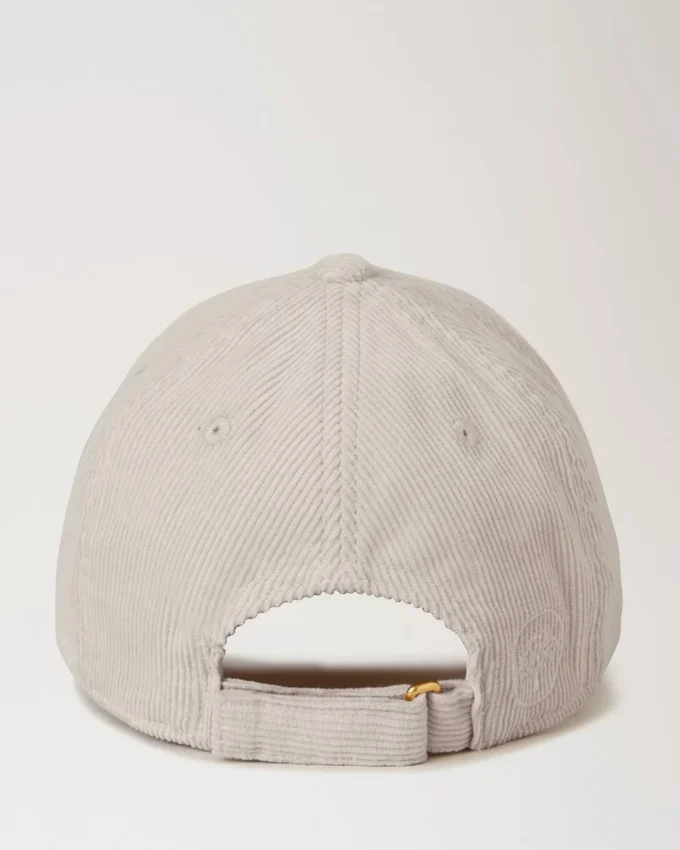 Baseballkappe aus Cord Chalk Cotton Herren Baseballkappe aus Cord Chalk Cotton Herren