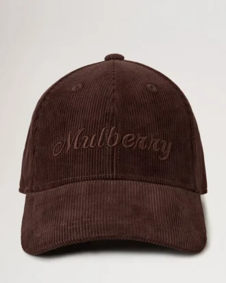 Baseballkappe aus Cord, Ebony, Baumwolle, Herren Baseballkappe aus Cord, Ebony, Baumwolle, Herren