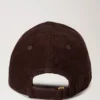 Baseballkappe aus Cord, Ebony, Baumwolle, Herren Baseballkappe aus Cord, Ebony, Baumwolle, Herren