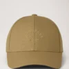 Baseballkappe mit Karofutter, kamelfarben, Baumwolle, Herren Baseballkappe mit Karofutter, kamelfarben, Baumwolle, Herren