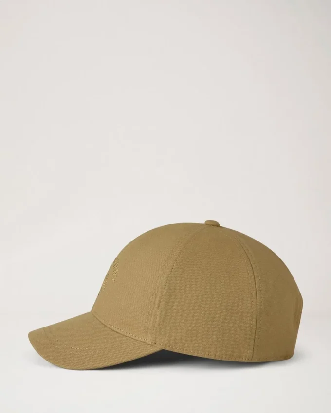 Baseballkappe mit Karofutter, kamelfarben, Baumwolle, Herren Baseballkappe mit Karofutter, kamelfarben, Baumwolle, Herren