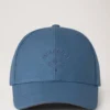 Baseballkappe mit Karomuster aus Denim-Baumwolle für Herren Baseballkappe mit Karomuster aus Denim-Baumwolle für Herren