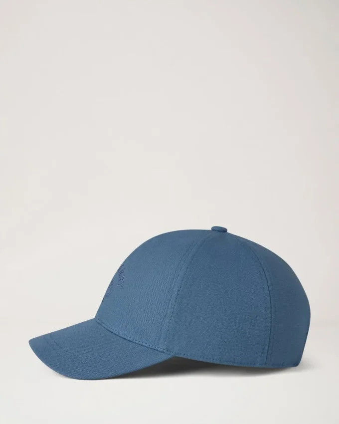 Baseballkappe mit Karomuster aus Denim-Baumwolle für Herren Baseballkappe mit Karomuster aus Denim-Baumwolle für Herren