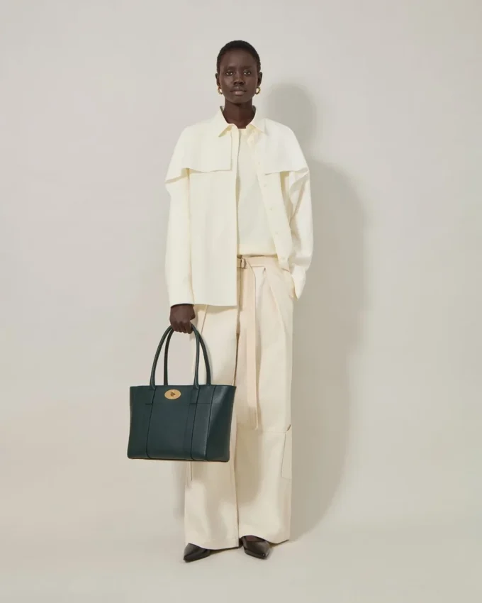 Bayswater 9 to 5 Mulberry Green Small Classic Grain Bayswater 9 to 5 Mulberry Green Small Classic Grain
