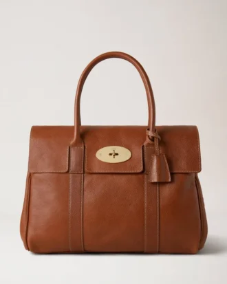 Bayswater aus Oak Nvt Classic Tan Leder-Tasche von Mulberry