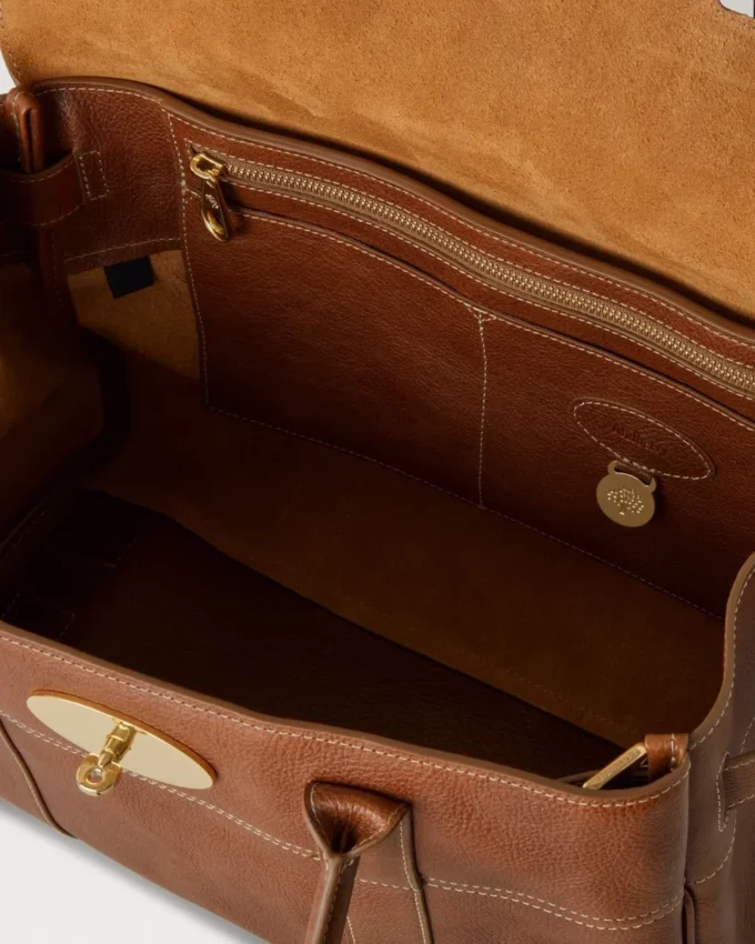 Bayswater aus Oak Nvt Classic Tan Leder-Tasche von Mulberry Bayswater aus Oak Nvt Classic Tan Leder-Tasche von Mulberry