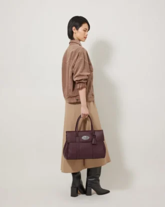 Bayswater Black Cherry Small Classic Grain Damen