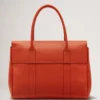 Bayswater Coral Orange Small Classic Grain Familie