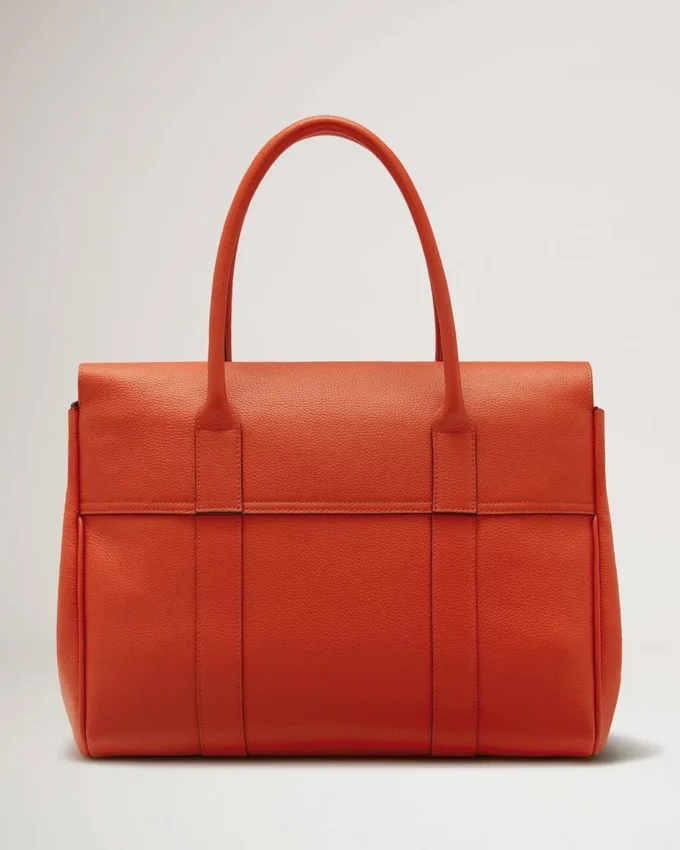 Bayswater Coral Orange Small Classic Grain Familie