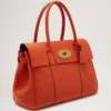Bayswater Coral Orange Small Classic Grain Familie
