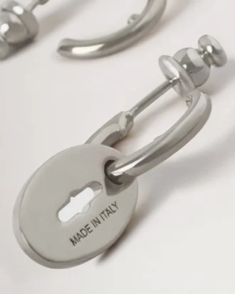 Bayswater-Creolen aus Sterlingsilber für Damen