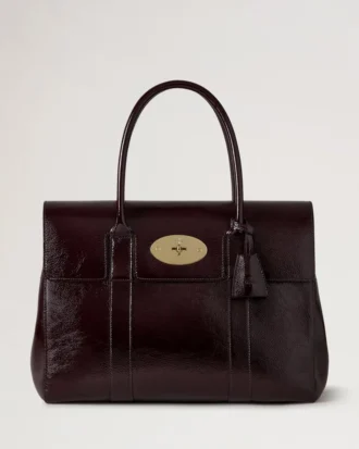 Bayswater Deep Aubergine Lackleder Damen