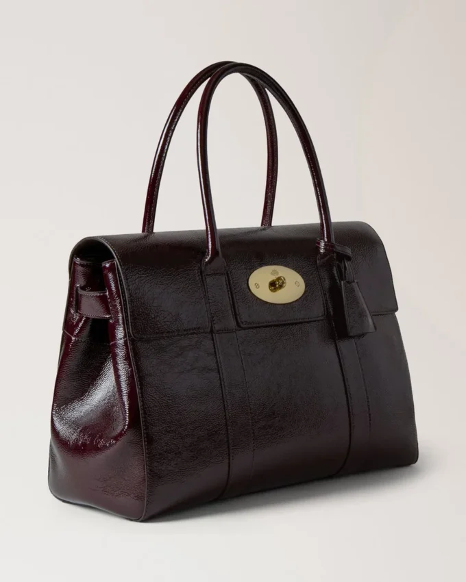 Bayswater Deep Aubergine Lackleder Damen Bayswater Deep Aubergine Lackleder Damen