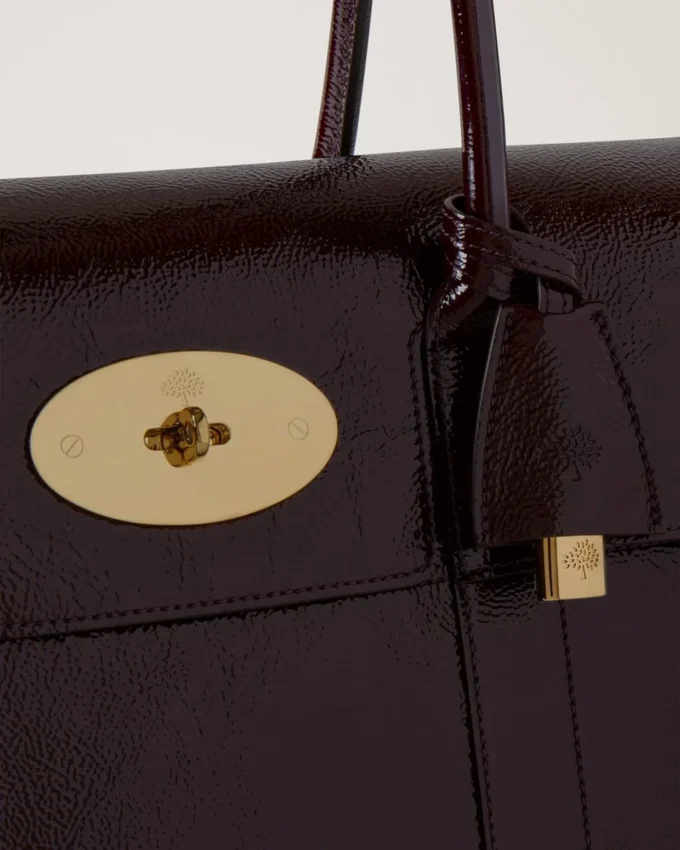 Bayswater Deep Aubergine Lackleder Damen Bayswater Deep Aubergine Lackleder Damen