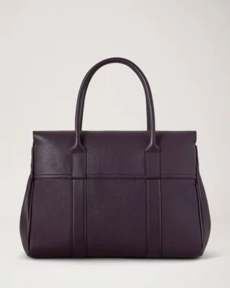 Bayswater Deep Aubergine Small Classic Grain Damen