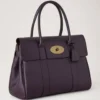 Bayswater Deep Aubergine Small Classic Grain Damen Bayswater Deep Aubergine Small Classic Grain Damen