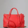 Bayswater Double Zip Tote Secondhand Hibiscus Small Classic Grain