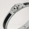 Bayswater Emaille-Armband Schwarz Edelstahl & Emaille Bayswater Emaille-Armband Schwarz Edelstahl & Emaille
