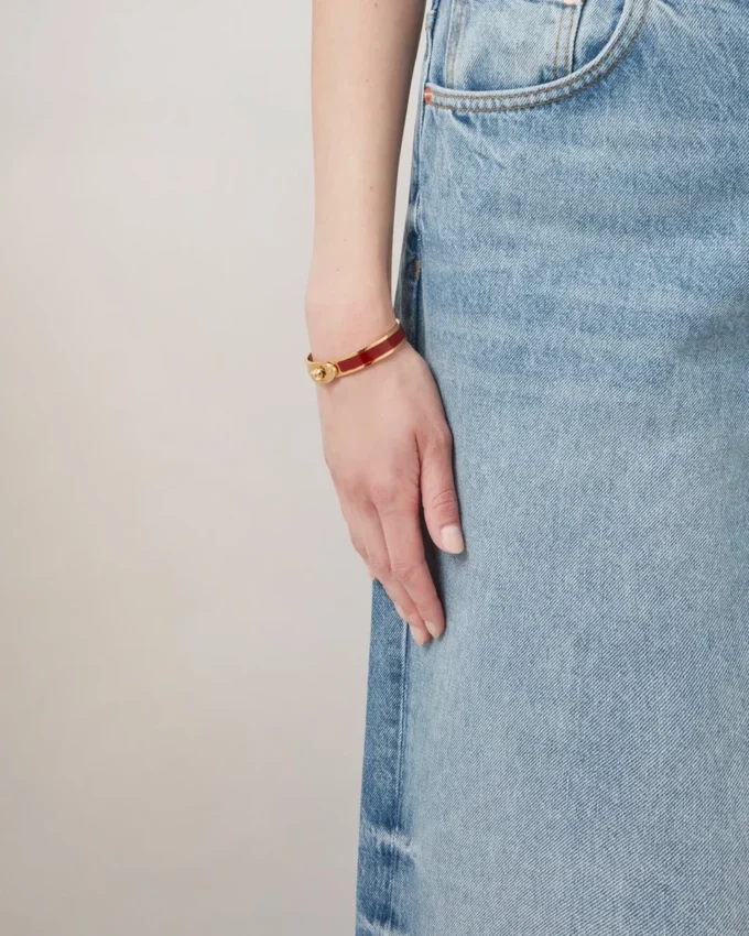 Bayswater-Emaille-Armband Wild Berry aus verschiedenen Materialien Bayswater-Emaille-Armband Wild Berry aus verschiedenen Materialien