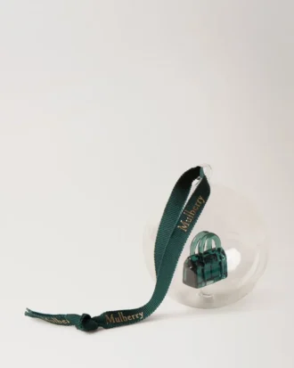 Bayswater Globe-Kugel Mulberry Green Glass Little Luxuries