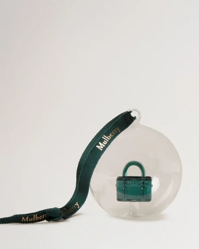 Bayswater Globe-Kugel Mulberry Green Glass Little Luxuries Bayswater Globe-Kugel Mulberry Green Glass Little Luxuries